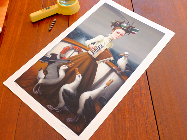 Sola Limited Edition Prints by Liam Barr, fine art prints, contemporary fine art, art prints, fine-art, pop surrealism,